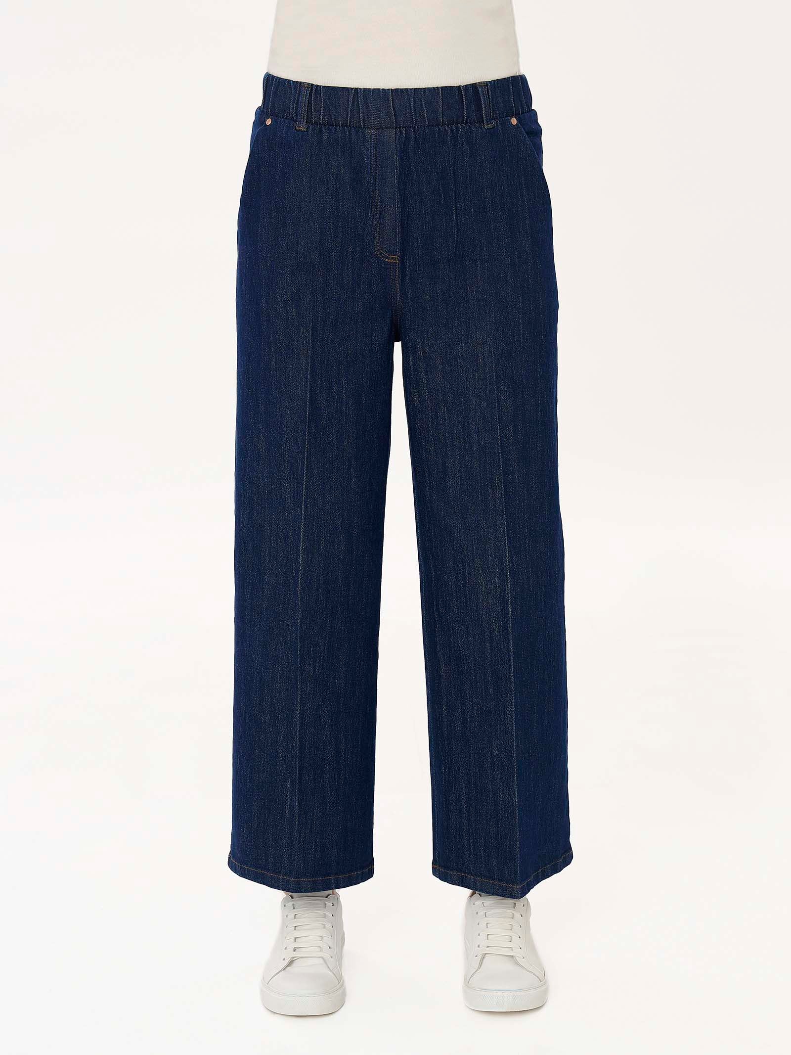 Jeans Cropped in tessuto 4 Seasons Denim  -  - Ragno