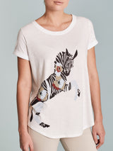 T-shirt fantasia zebra - Ragno