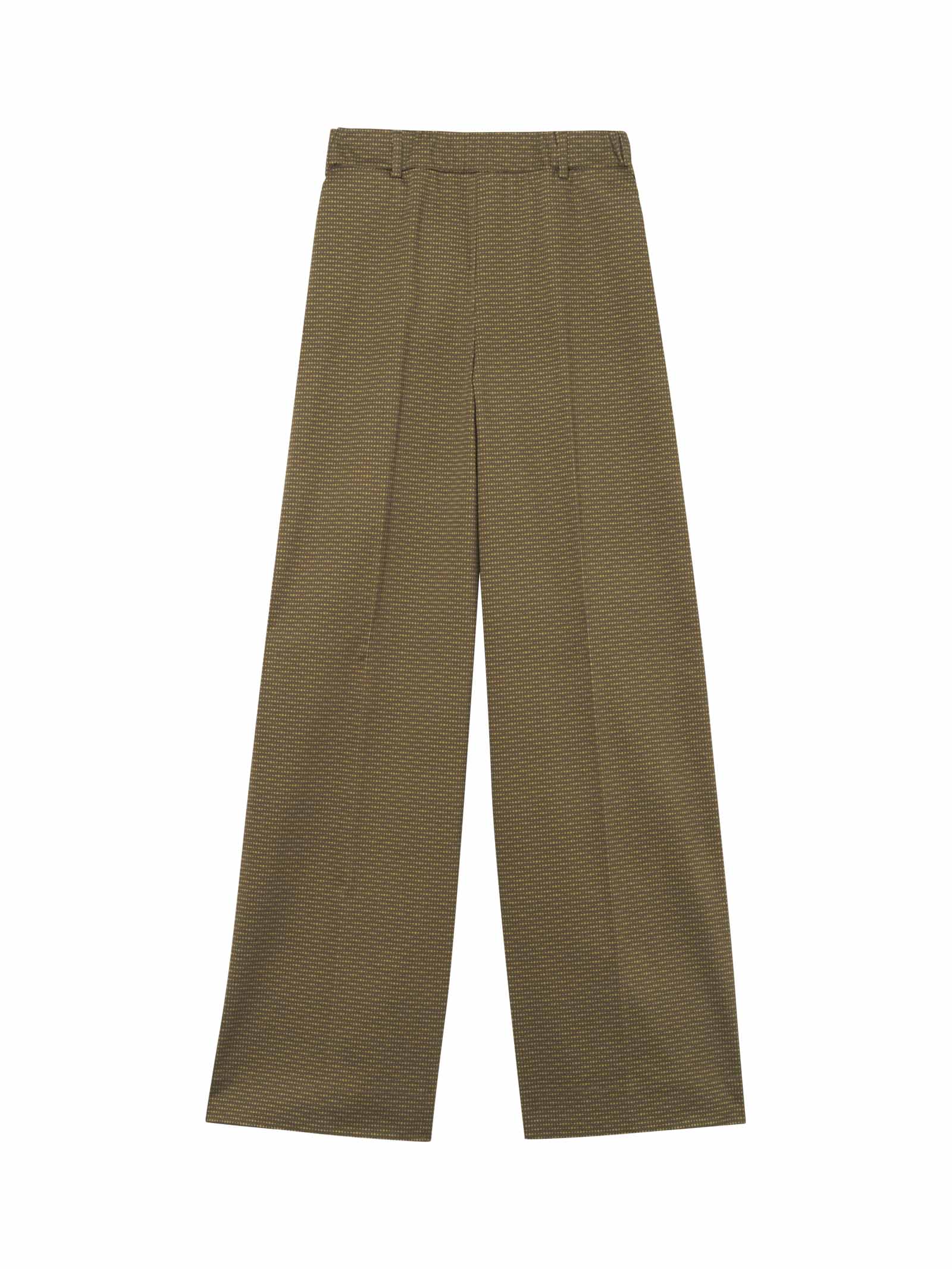 Pantalone in satin di cotone elasticizzato - Ragno