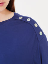 Blusa in jersey di viscosa elasticizzata - Ragno