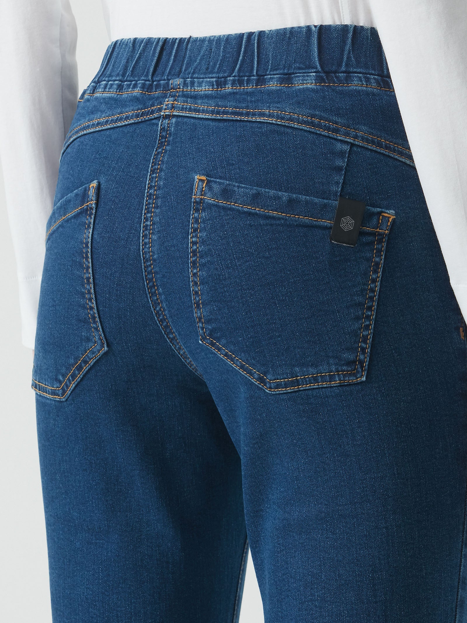Jeans 5 tasche in Denim Eco Cotton - Ragno
