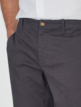 Pantalone 5 tasche in cotone elasticizzato raw - Ragno